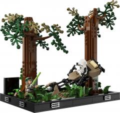 LEGO Star Wars (75353) - Endor Speeder Chase Diorama