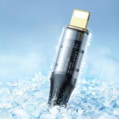 Cablu USB C - Amber Series Fast Charging Type-C la Lightning, 36W, 1.2m Black