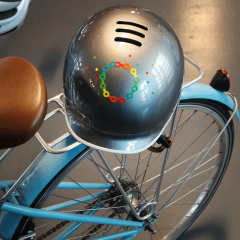 Stickere bicicleta - Rainbow Chain Reflect