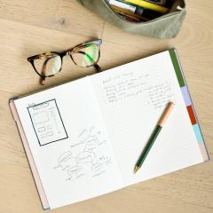 Carnet - Divider Notebook with Ruler