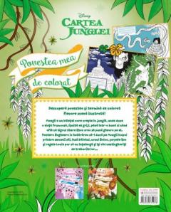 Disney. Cartea Junglei. Povestea mea de colorat