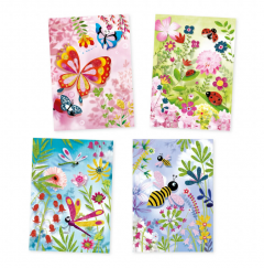 Joc creativ cu sclipici - Fluturi