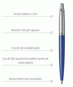 Parker Pix Jotter albastru