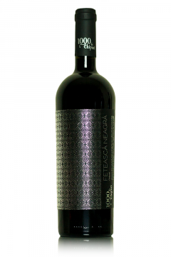 Vin rosu - 1000 de Chipuri - Feteasca Neagra, sec, 2017