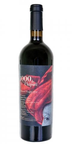 Vin rosu - 1000 de Chipuri / Feteasca Neagra, sec, 2016 | 1000 de chipuri