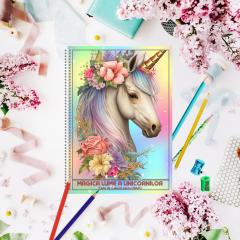 50 Mandale. Carte de colorat pentru adulti - Magica lume a unicornilor