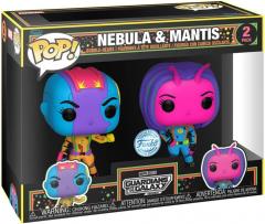 Set 2 figurine - Guardians of the Galaxy - Nebra and Mantis