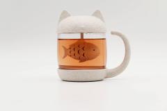Cana cu infuzor - Cat Tea Mug