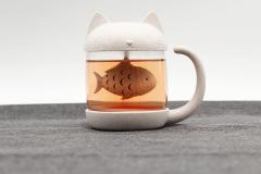 Cana cu infuzor - Cat Tea Mug