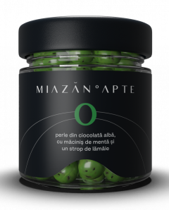 Perle din ciocolata alba cu menta si lamaie - Miaza plina