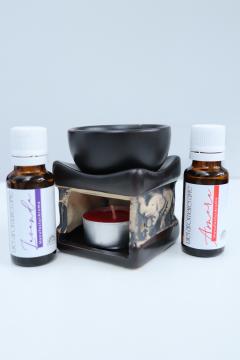 Candela - Lumanare + 2 uleiuri