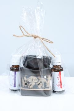 Candela - Lumanare + 2 uleiuri