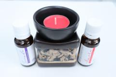 Candela - Lumanare + 2 uleiuri