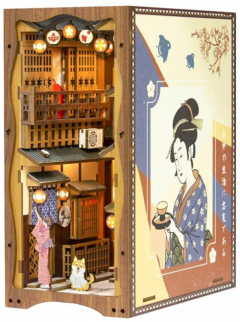 Puzzle 3D - Cotor de carte DIY - Under the Sakura Tree