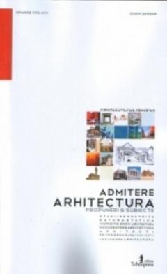 Arhitectura - Admitere