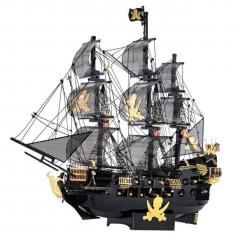 Puzzle 3D - 307 piese - Piececool - Nava Black Pearl