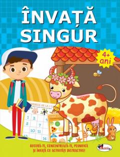 Invata singur. Carte de activitati 4+ ani