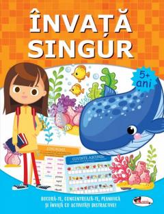 Invata singur. Carte de activitati 5+ ani