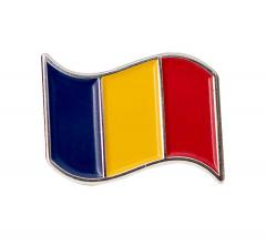 Insigna pin - Happy Traveller - Tricolor