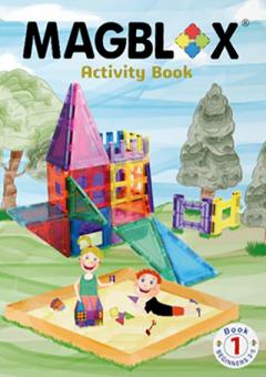 Magblox - Carte cu activitati pentru seturile magnetice de constructie