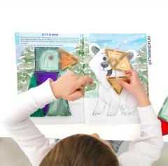 Magblox - Carte cu activitati pentru seturile magnetice de constructie