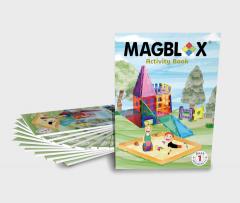 Magblox - Carte cu activitati pentru seturile magnetice de constructie