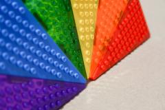 Set magnetic - Magbrix - Triunghi isoscel, 12 piese