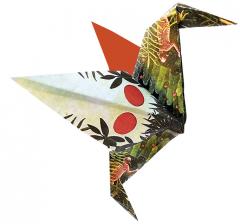 Set origami - Art Origami - Henri Rousseau - Hummingbirds