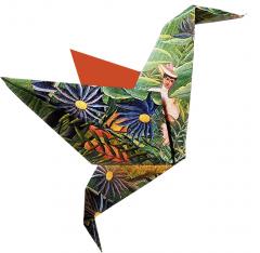 Set origami - Art Origami - Henri Rousseau - Hummingbirds