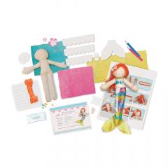 Kit creativ - Realizeaza propria papusa - Sirena