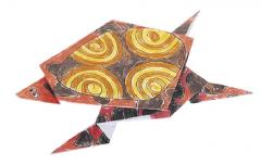 Set origami - Coloring Origami - Turtles