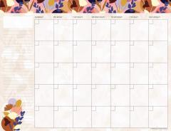 Calendar lunar nedatat - Posh