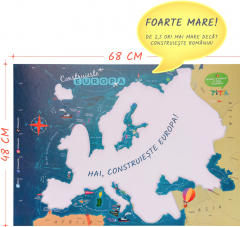 Puzzle 173 piese - Construieste Europa