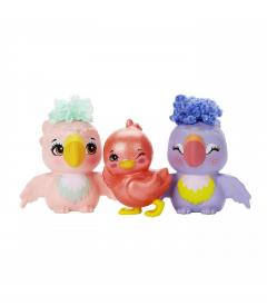 Set figurine - Enchantimals City Tails Main Street Familia Filiei Finch