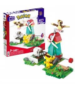 Set de constructie - Pokemon Mega - Moara de vant de la tara