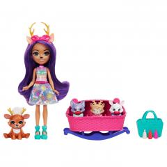 Set de joaca - Enchantimals Baby Best Friends - Danessa Deer si Sprint