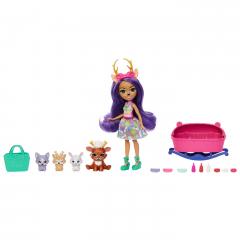 Set de joaca - Enchantimals Baby Best Friends - Danessa Deer si Sprint