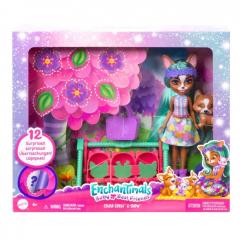 Set de joaca - Enchantimals Baby Best Friends - Crizia, Corgi si Snow