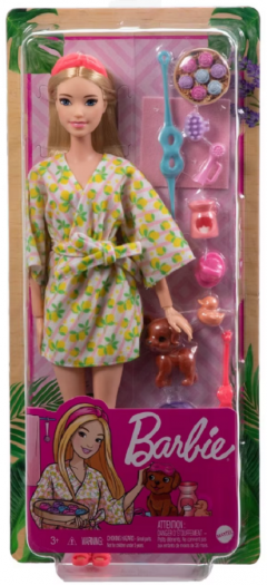 Set de joaca - Barbie - O zi la salonul de spa