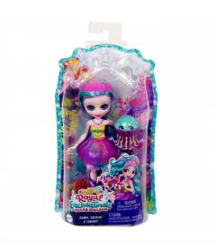 Papusa Enchantimals - Ocean Kingdom - Jelanie Jellyfish si Stingley