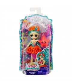 Papusa Enchantimals - Ocean Kingdom - Staria Starfish si Beamy