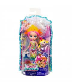 Papusa Enchantimals - Ocean Kingdom - Radia Rainbow Fish Si Flo