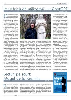 Fictiunea OPTm - Nr. 69, 21 aprilie 2023