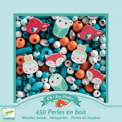 Kit creativ - Wooden Beads - Small Animals