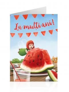 Felicitare - La multi ani! - Pepene