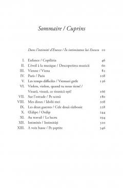 Amintirile lui George Enescu / Les Souvenirs de Georges Enesco