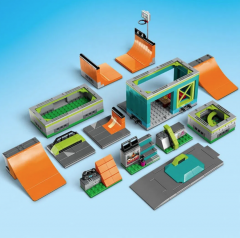 LEGO City  -  Parc pentru skateboard [60364]