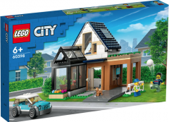 LEGO City  - Casa familiei si masina electrica [60398]
