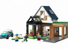 LEGO City  - Casa familiei si masina electrica [60398]