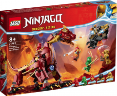 LEGO Ninjago  -  Dragonul de lava transformator cu val de caldura [71793]